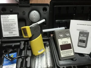 An image of a portable breath test. An attorney can explain what a portable breath test is.